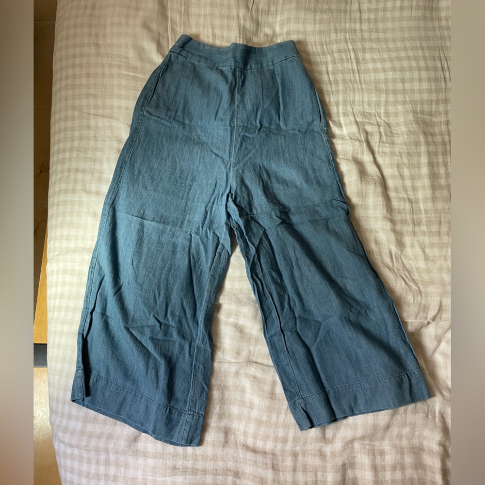 Madewell Chambray Huston pants